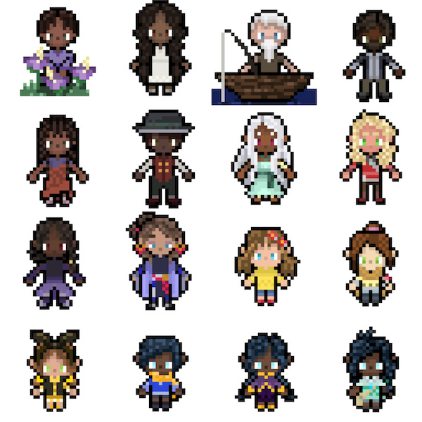 Pixel Art Characters 2